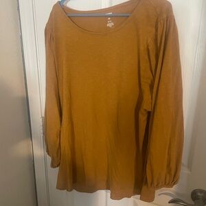 Sonoma Gold Long Sleeve Relaxed Blouse